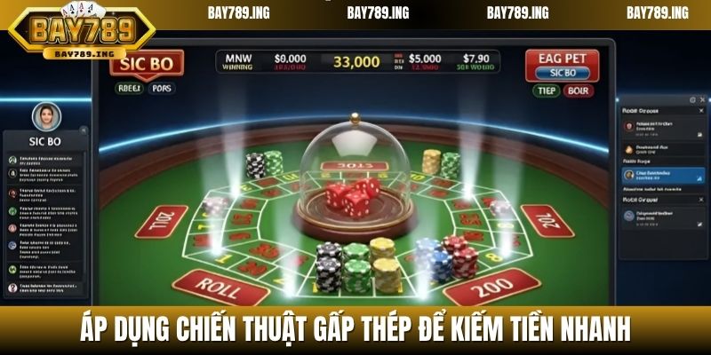 Áp dụng chiến thuật gấp thép để kiếm tiền nhanh