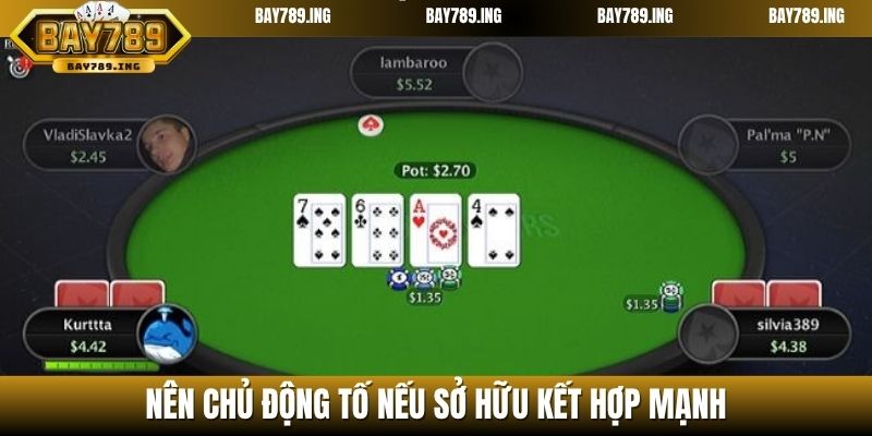 Nên chủ động tố nếu sở hữu kết hợp mạnh