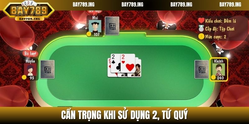 Cẩn trọng khi sử dụng 2, tứ quý